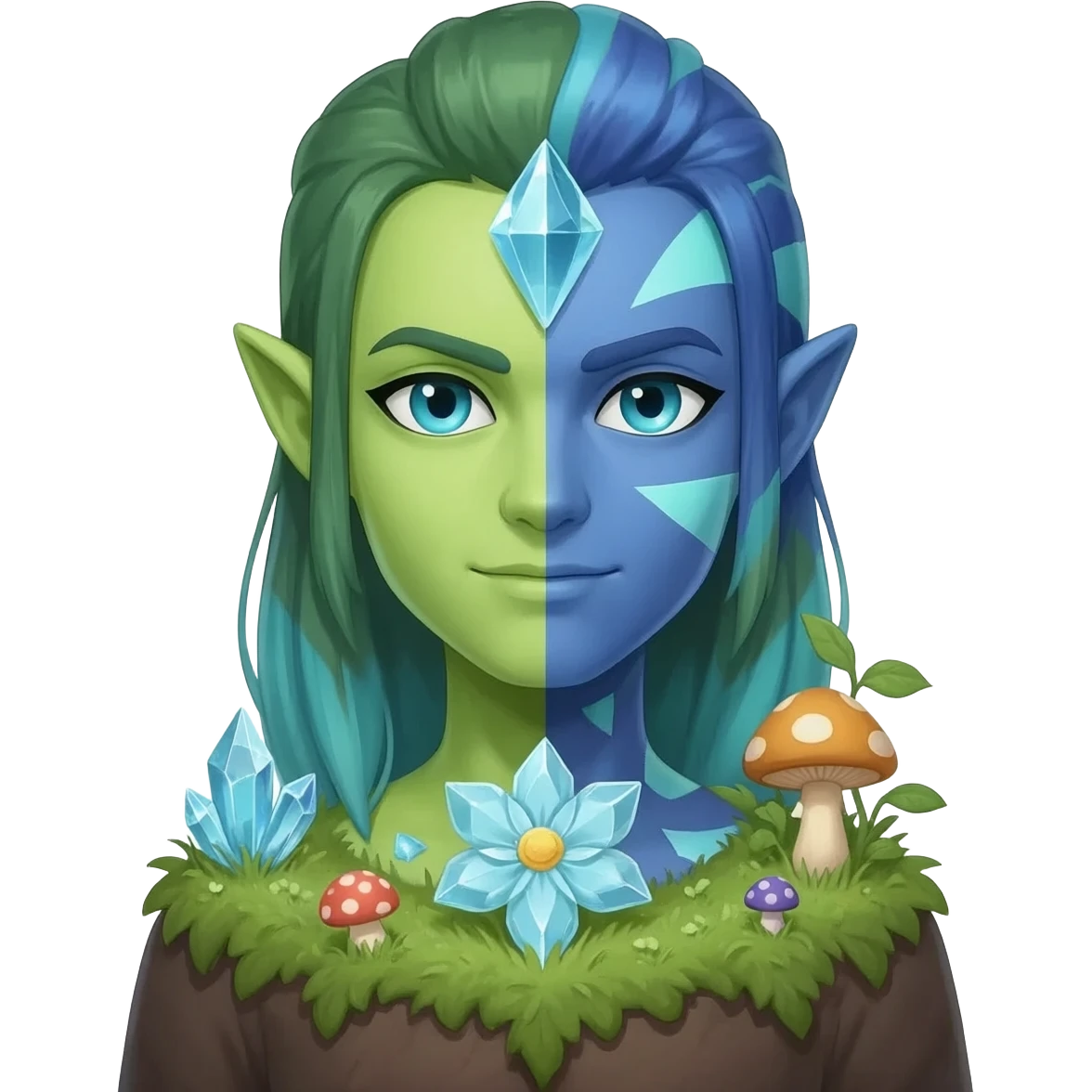 Diancie-Amaura-Aurorus-crystal-flower-Shirin-shroom-shrub-avatar-aesthetic-fusion emoji