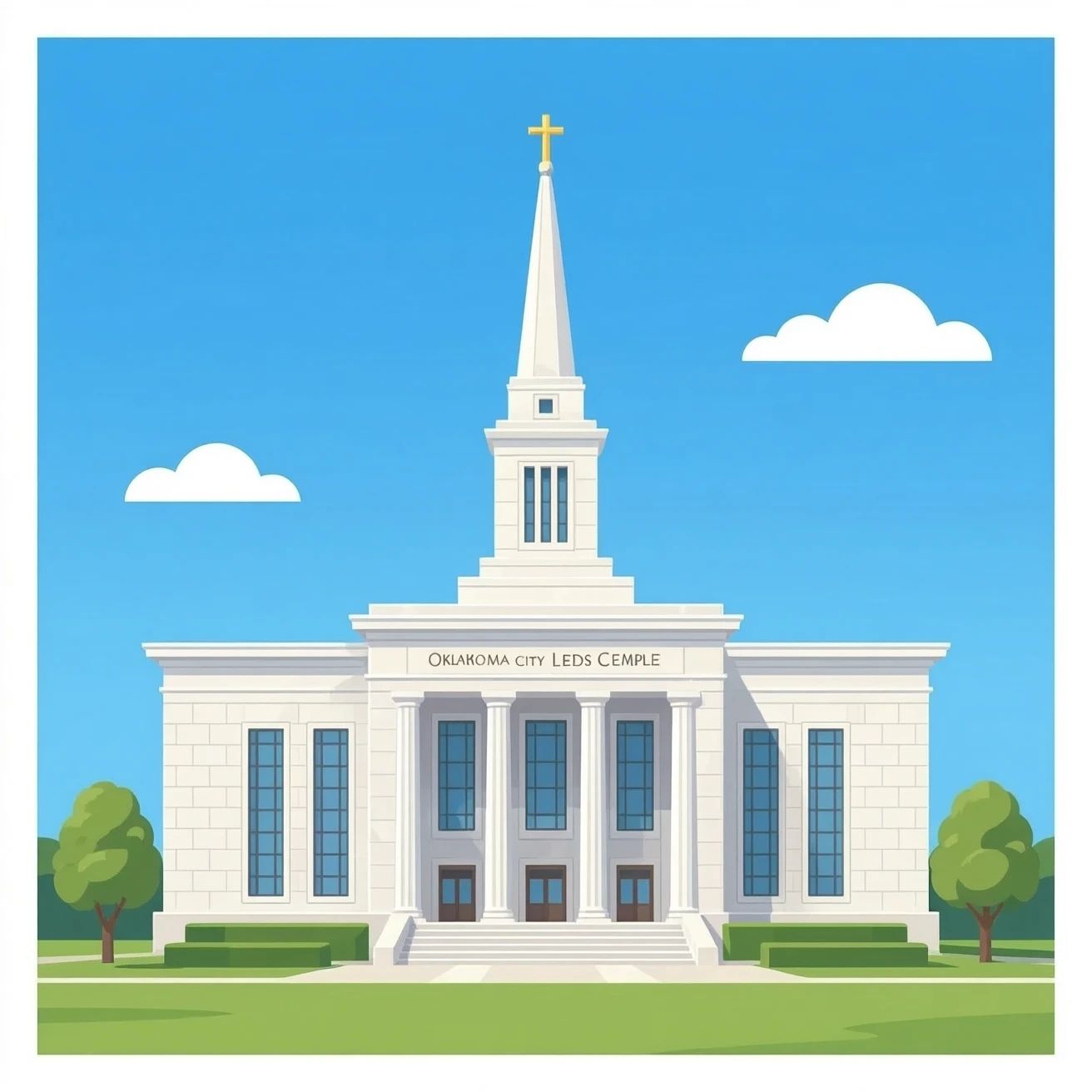oklahoma city LDS temple emoji