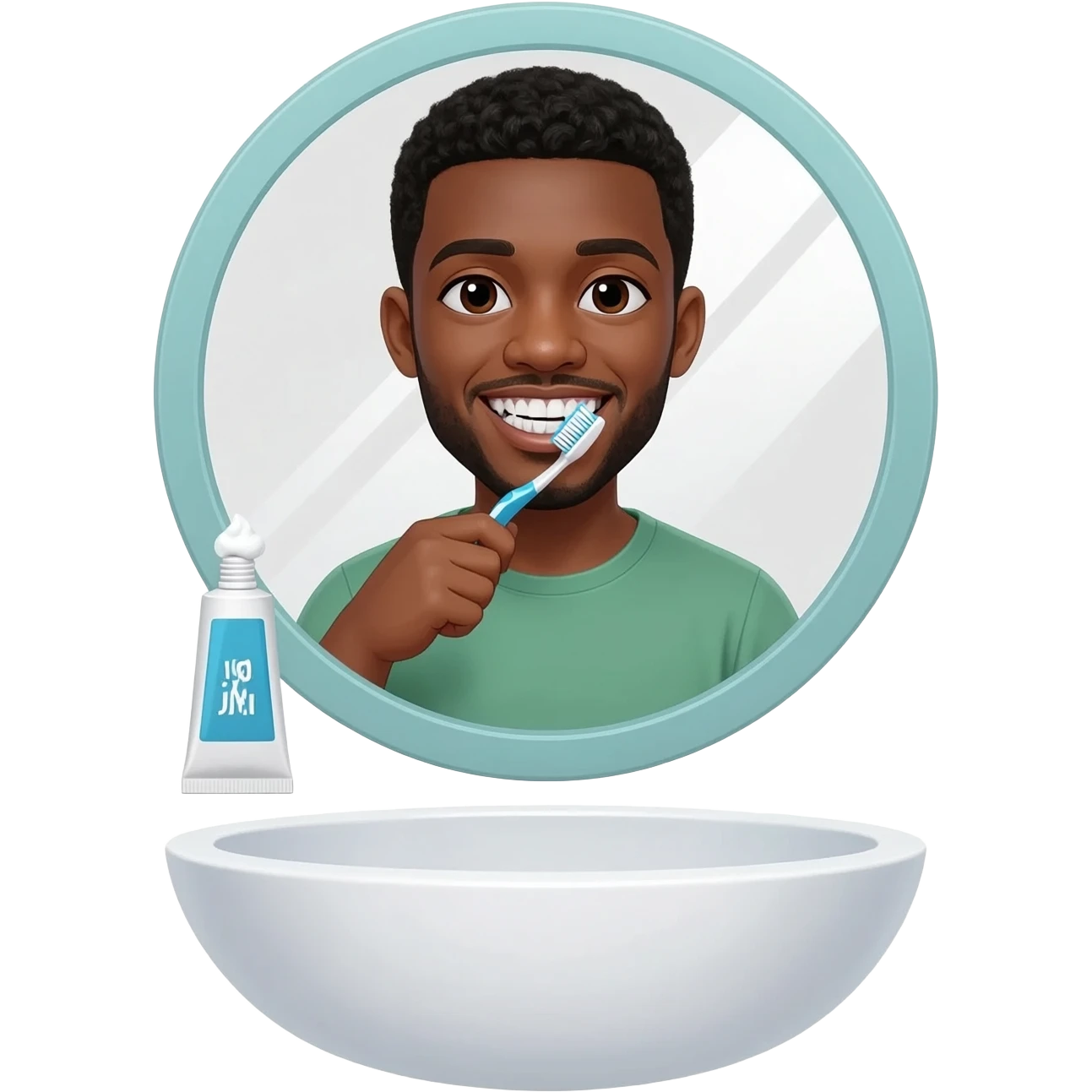 Benji Marshall brushing his teeth emoji