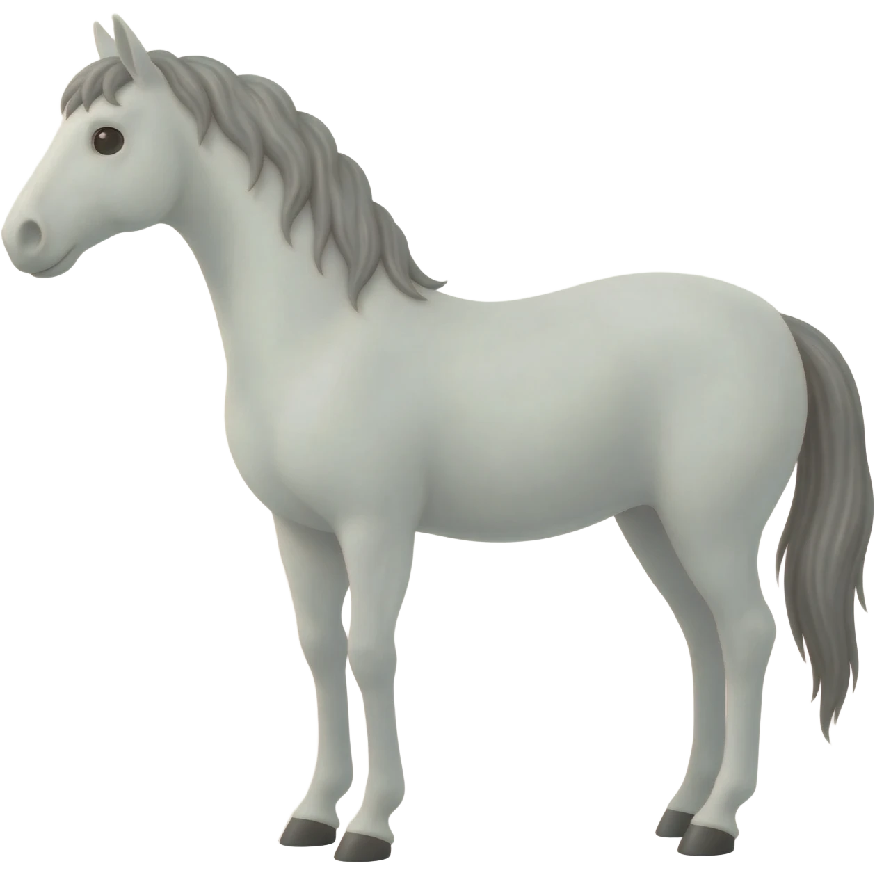 white horse emoji