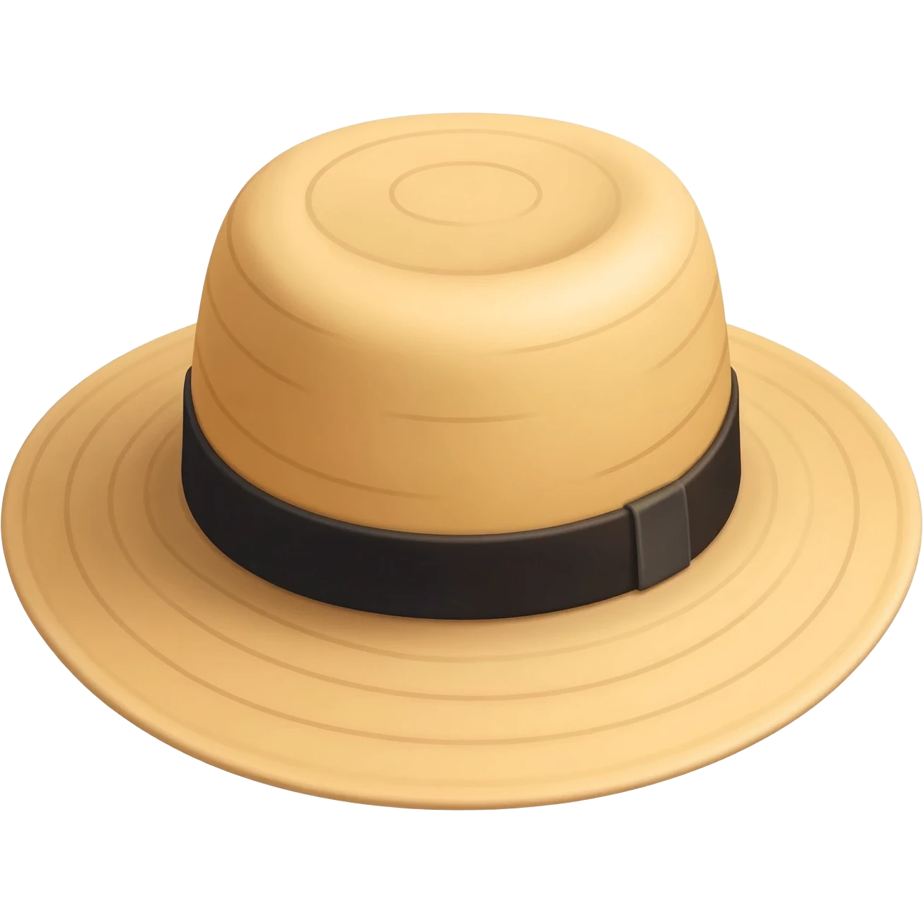 Sombrero de paja emoji