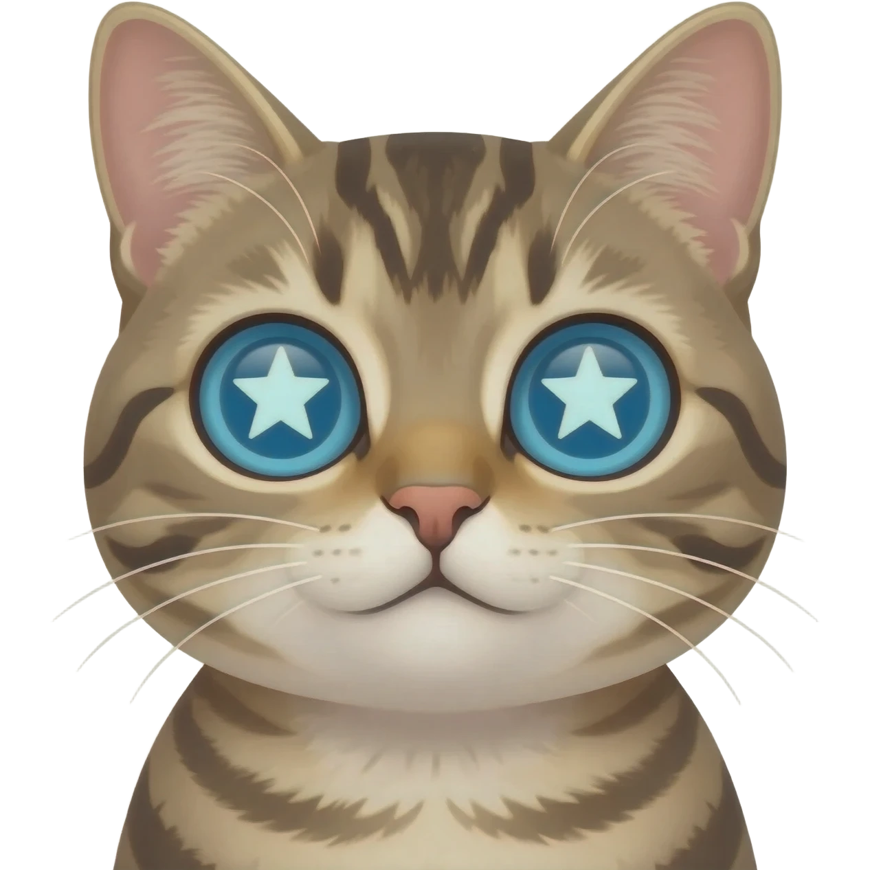 Cat with stars on the eyes emoji