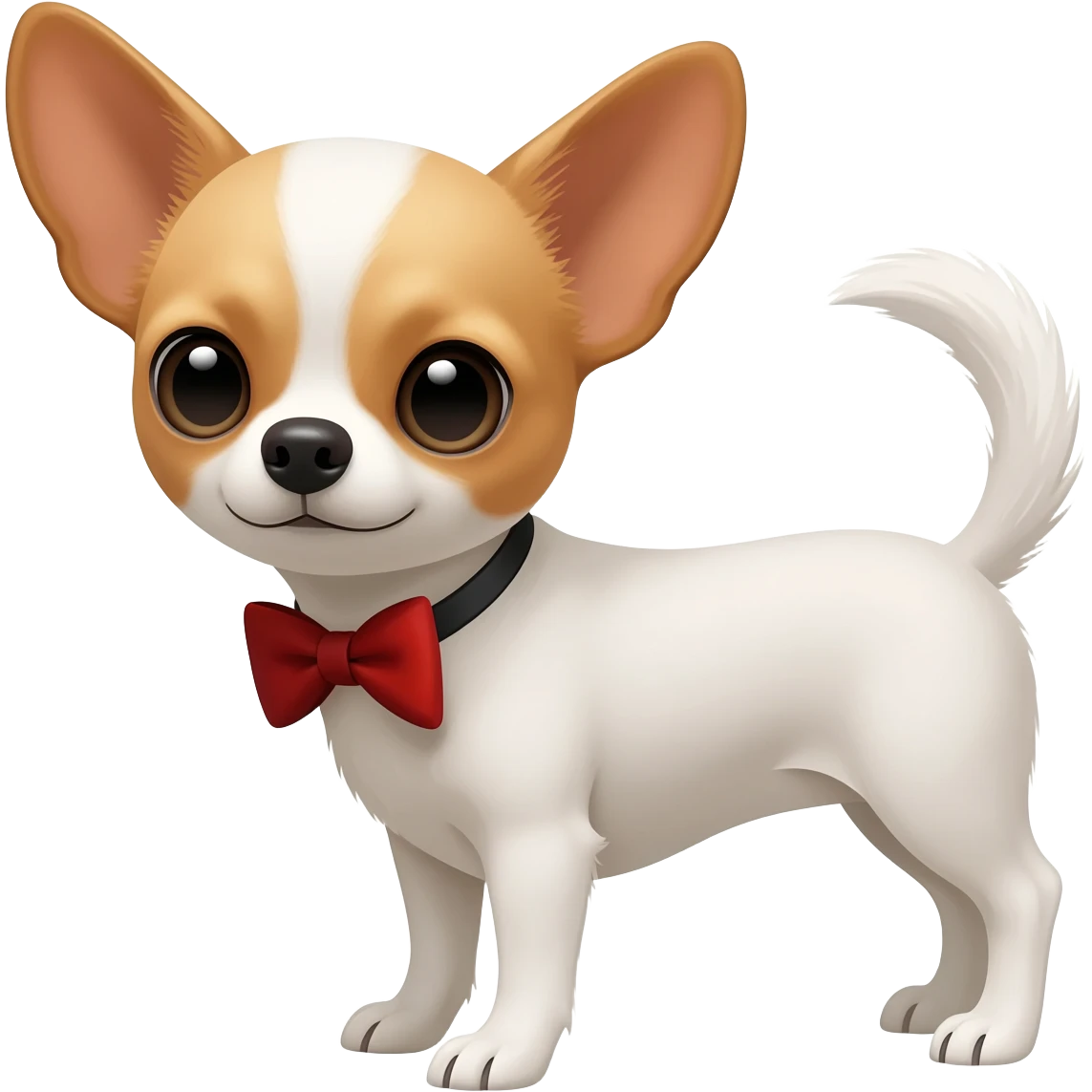 Chihuahua blanc papillion emoji