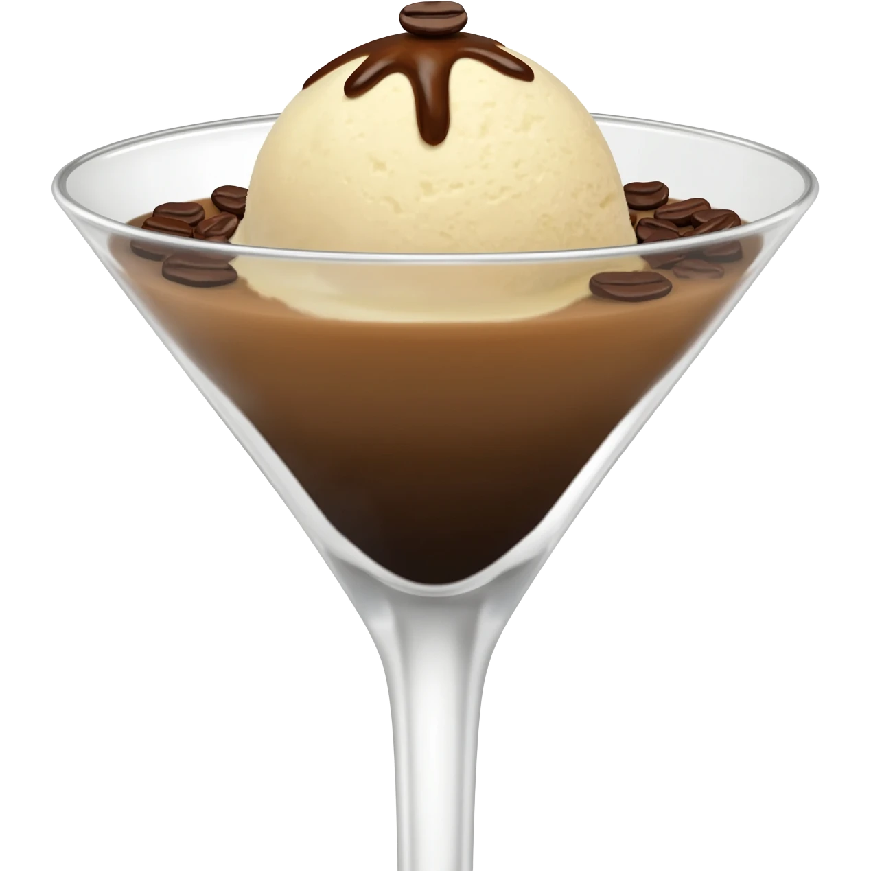 Affogato martini emoji