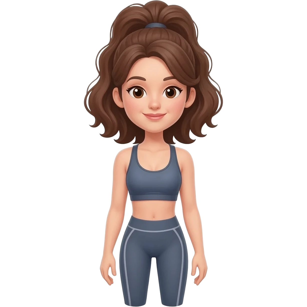 Mujer con Calzas deportivas emoji