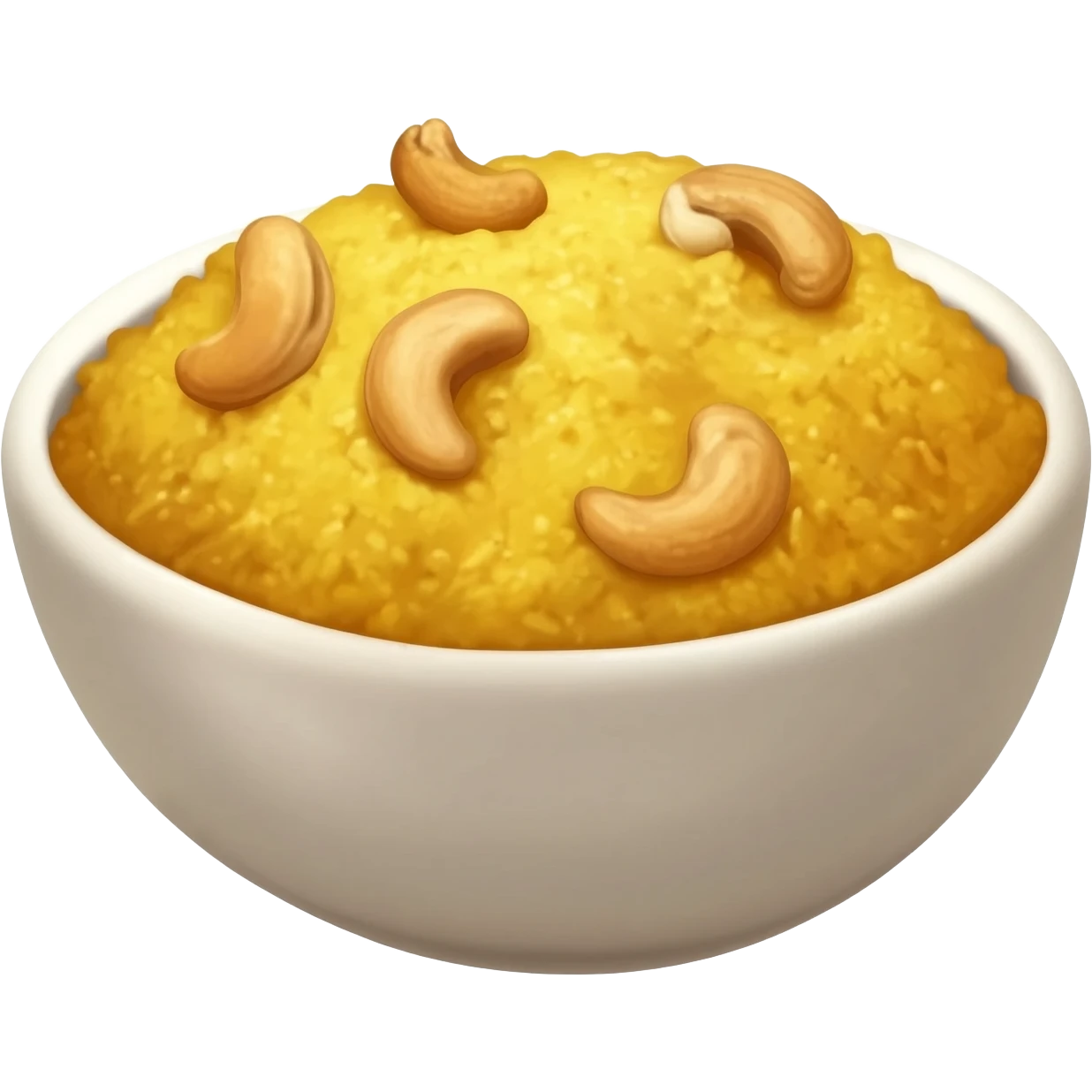 Sweet Pongal (Sakkarai Pongal) garnished with Cashews emoji