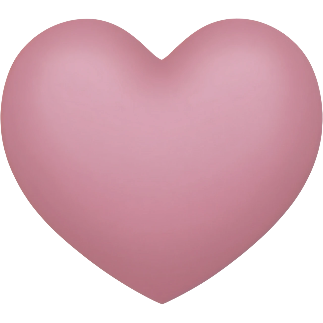 Light pink heart emoji