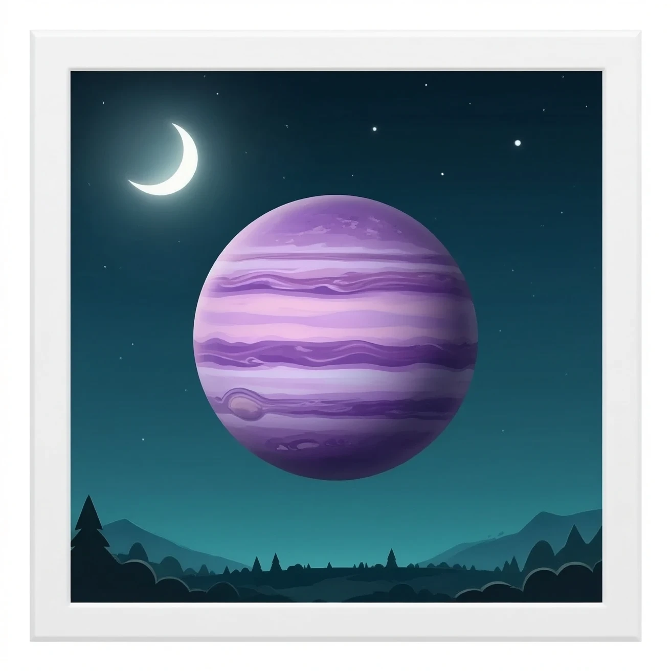 Uranus (the planet, not the surface, without the space)) emoji