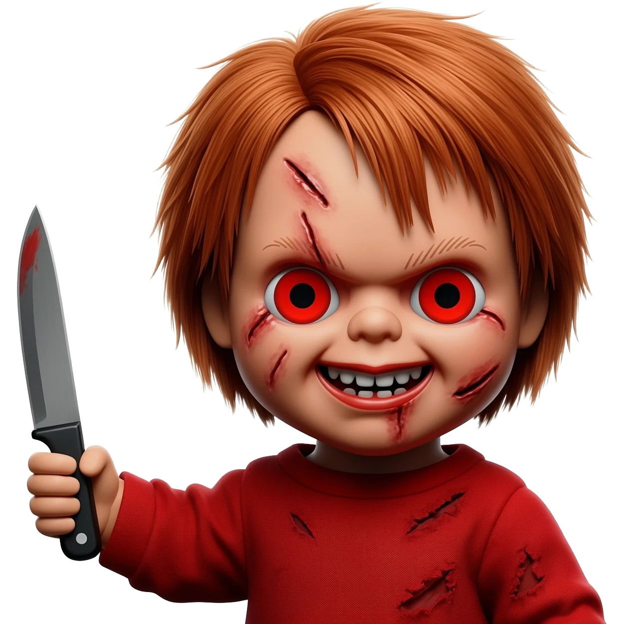 Un emojin de chuky emoji