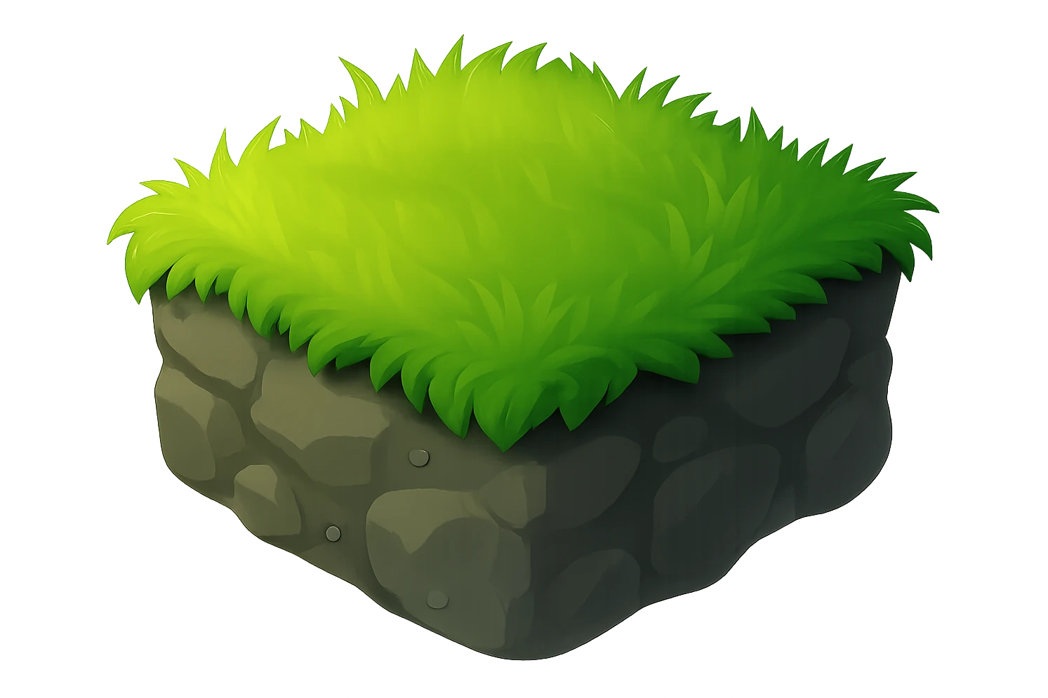 make the ground a bit greyer and make it on a transparent background emoji