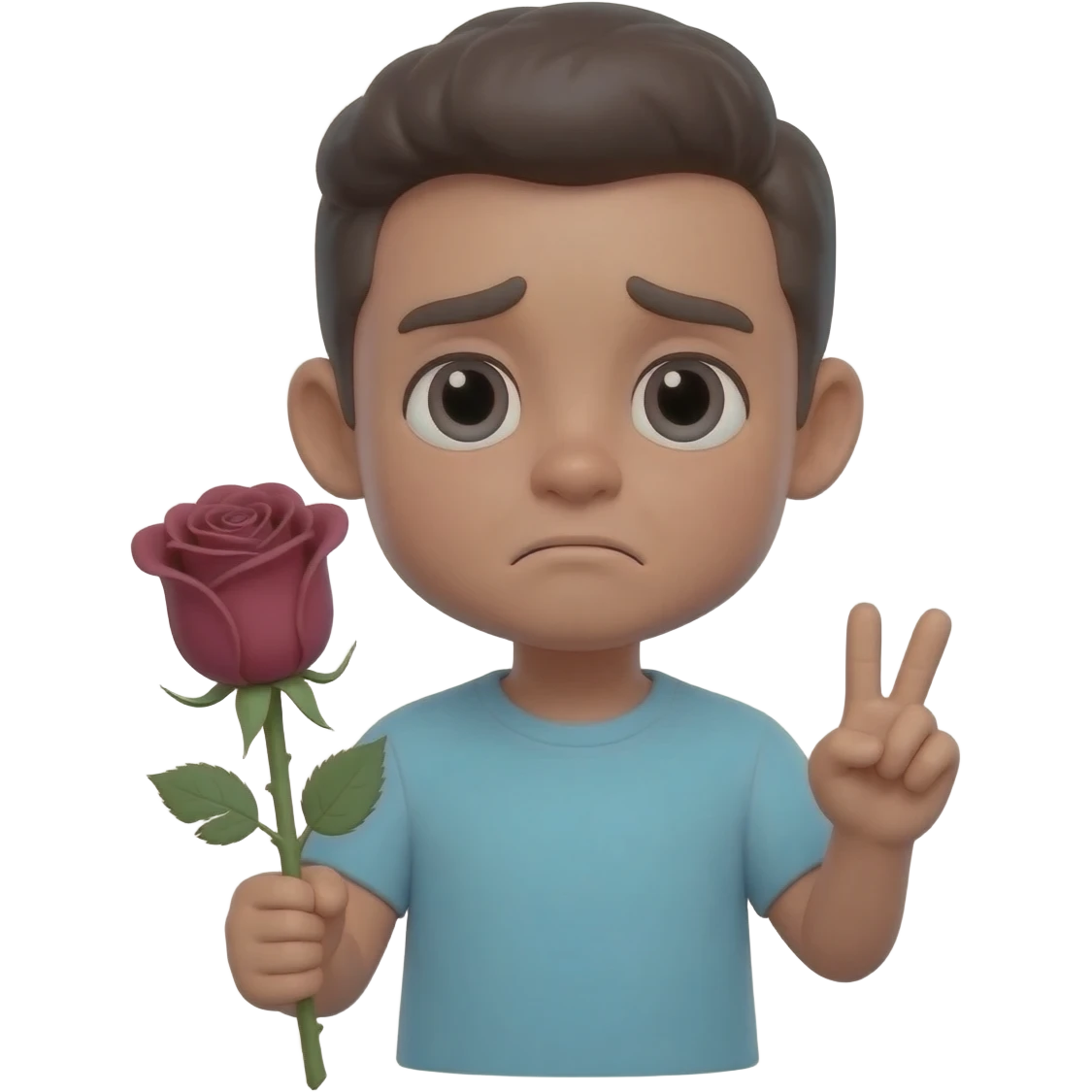 🥀✌️😭 emoji