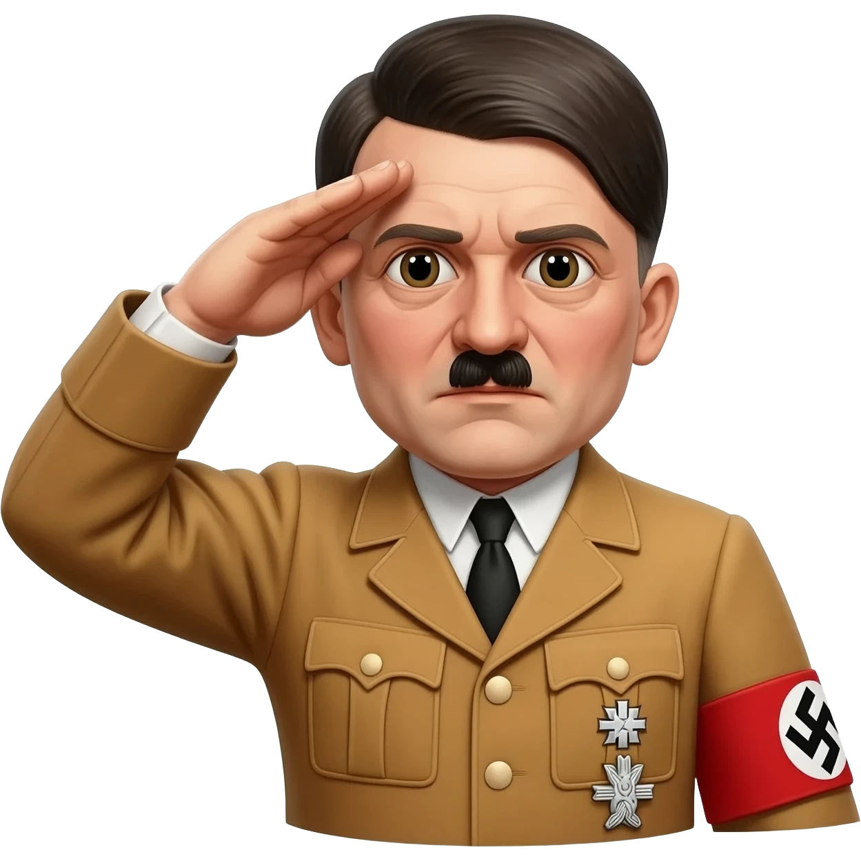 hitler salut nazi emoji