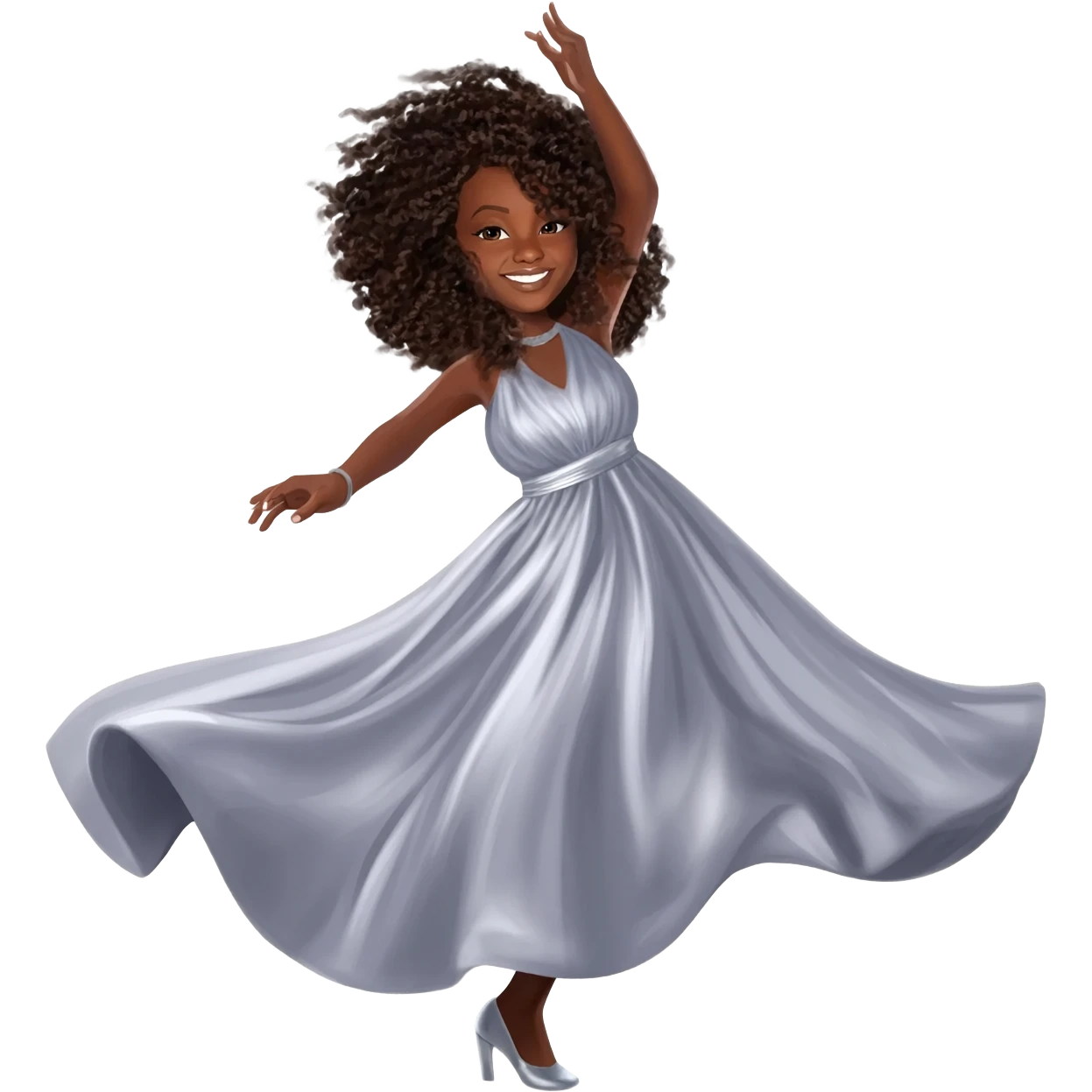 Gonemili Grace che balla emoji