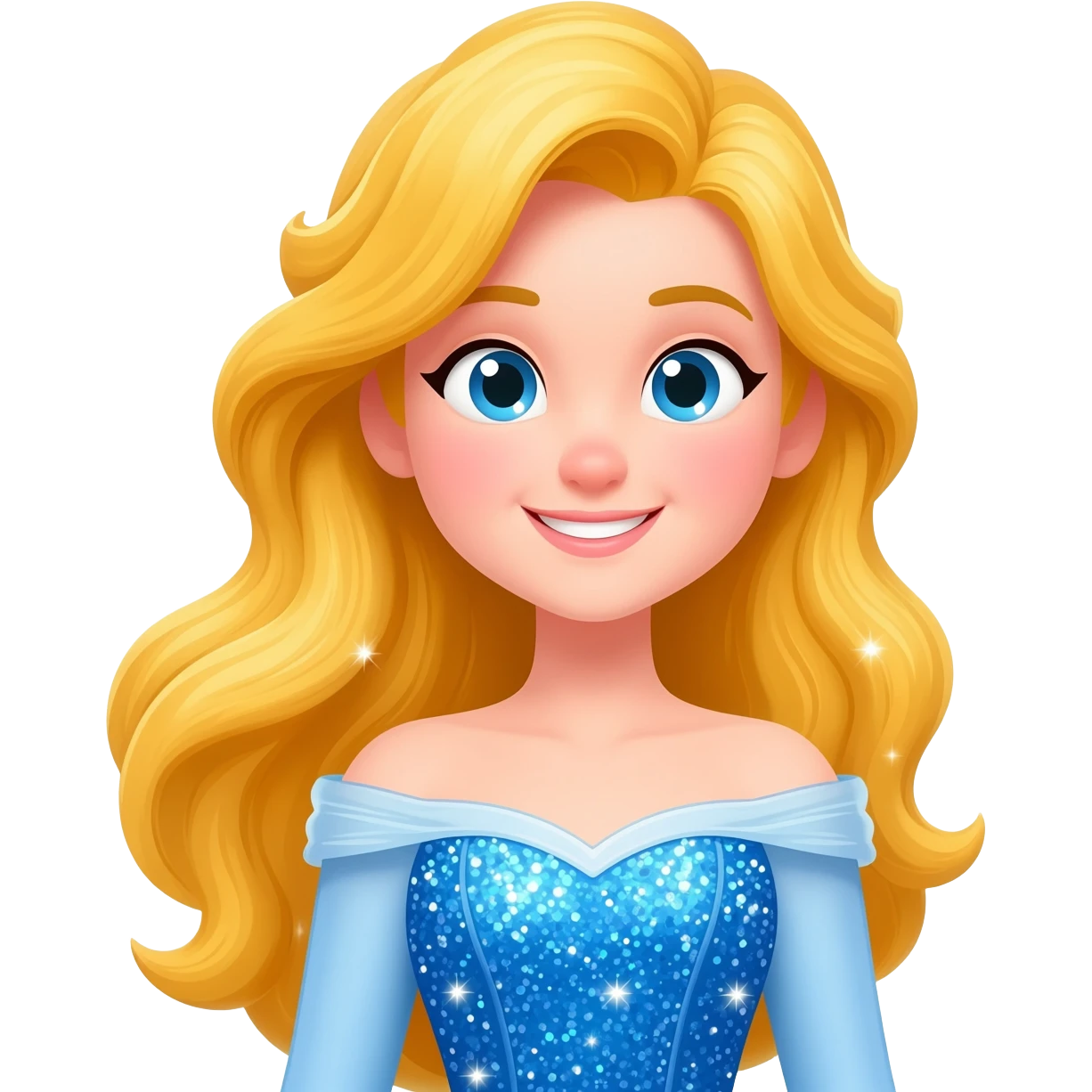 animated princess emoji