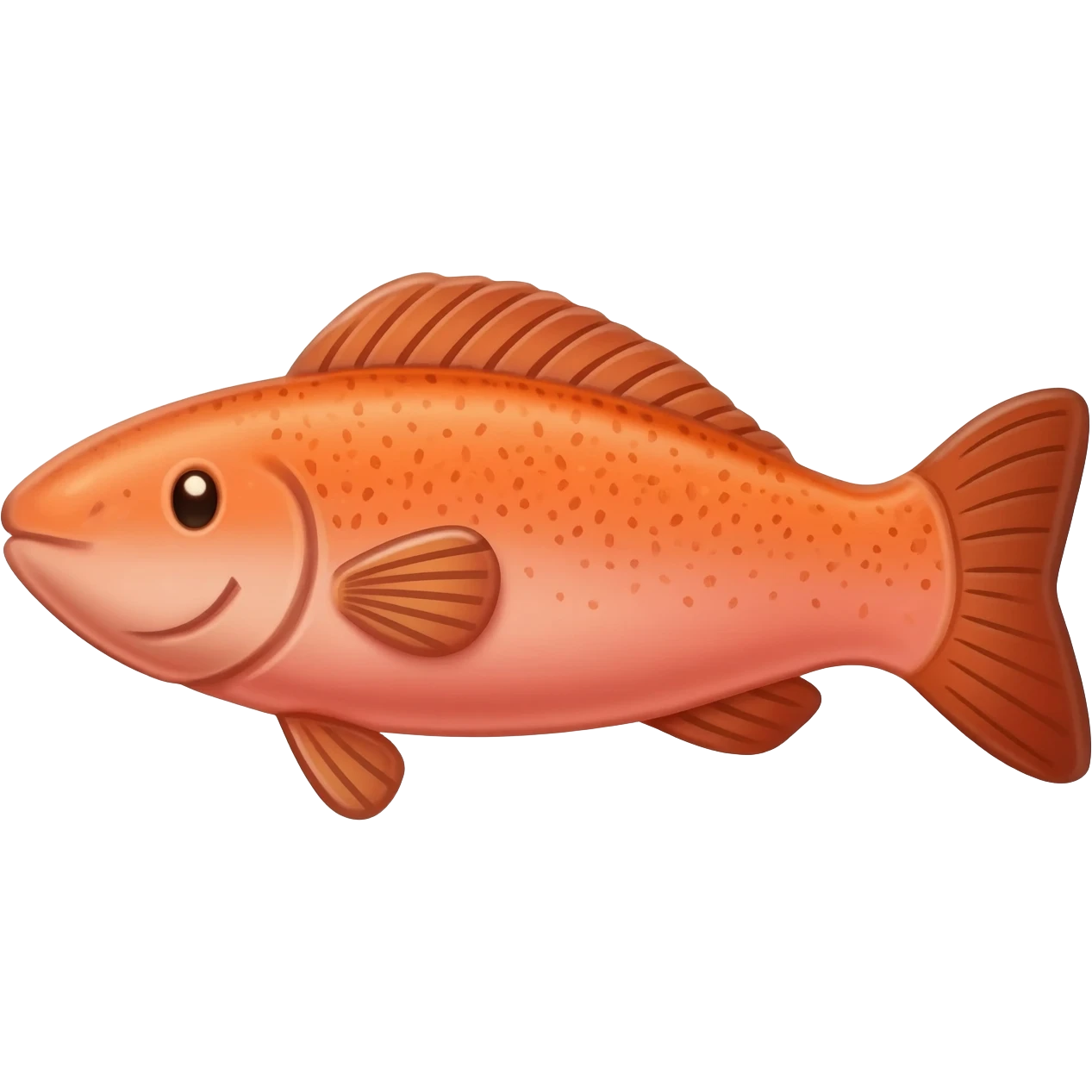 salmon with transpratent background emoji