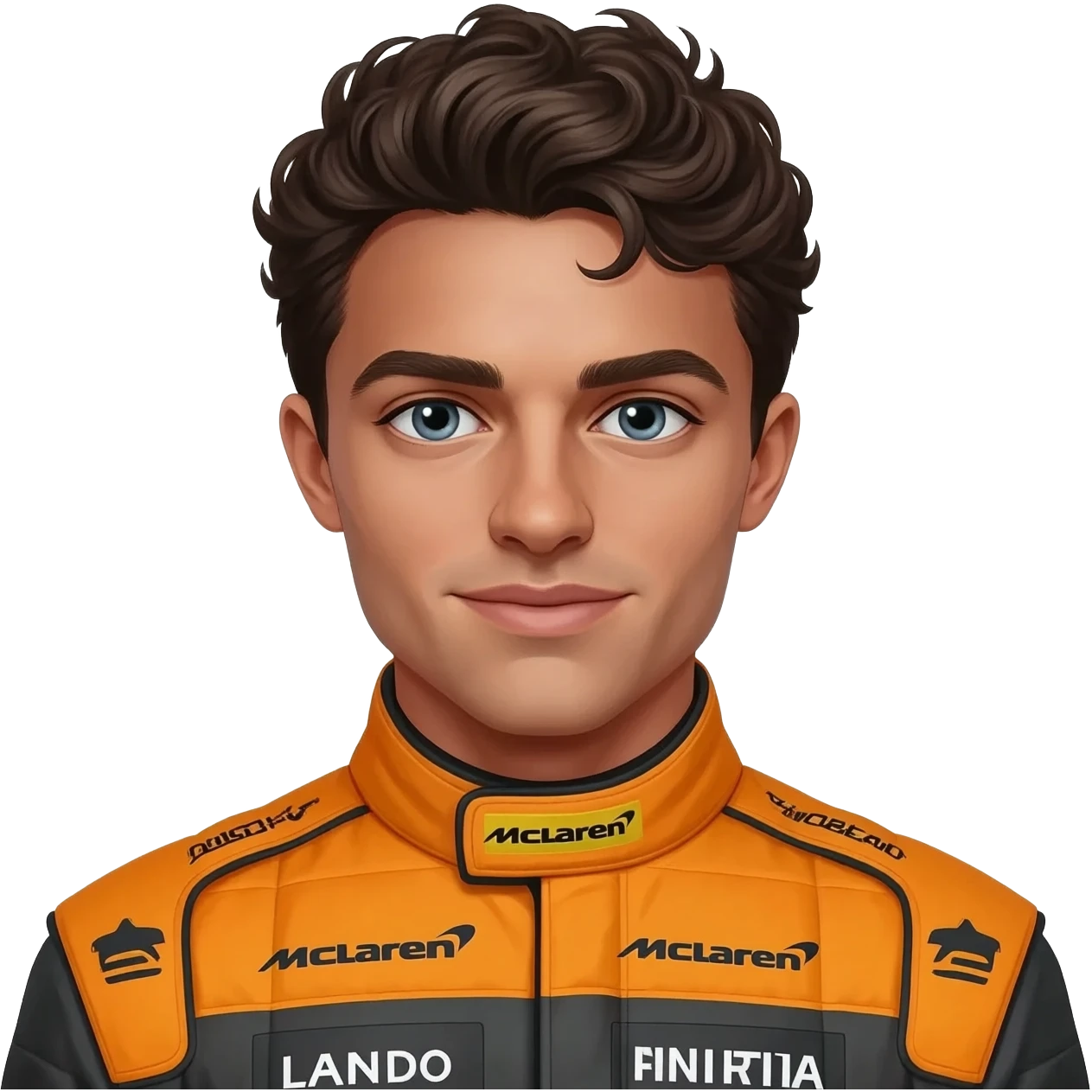 Lando Norris McLaren emoji