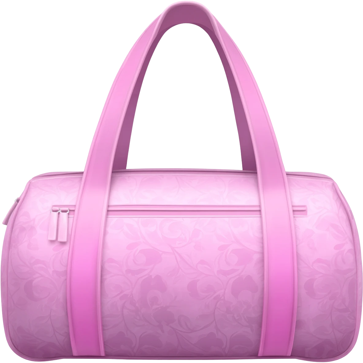 Пастельно светло розовпя спортивная сумка emoji