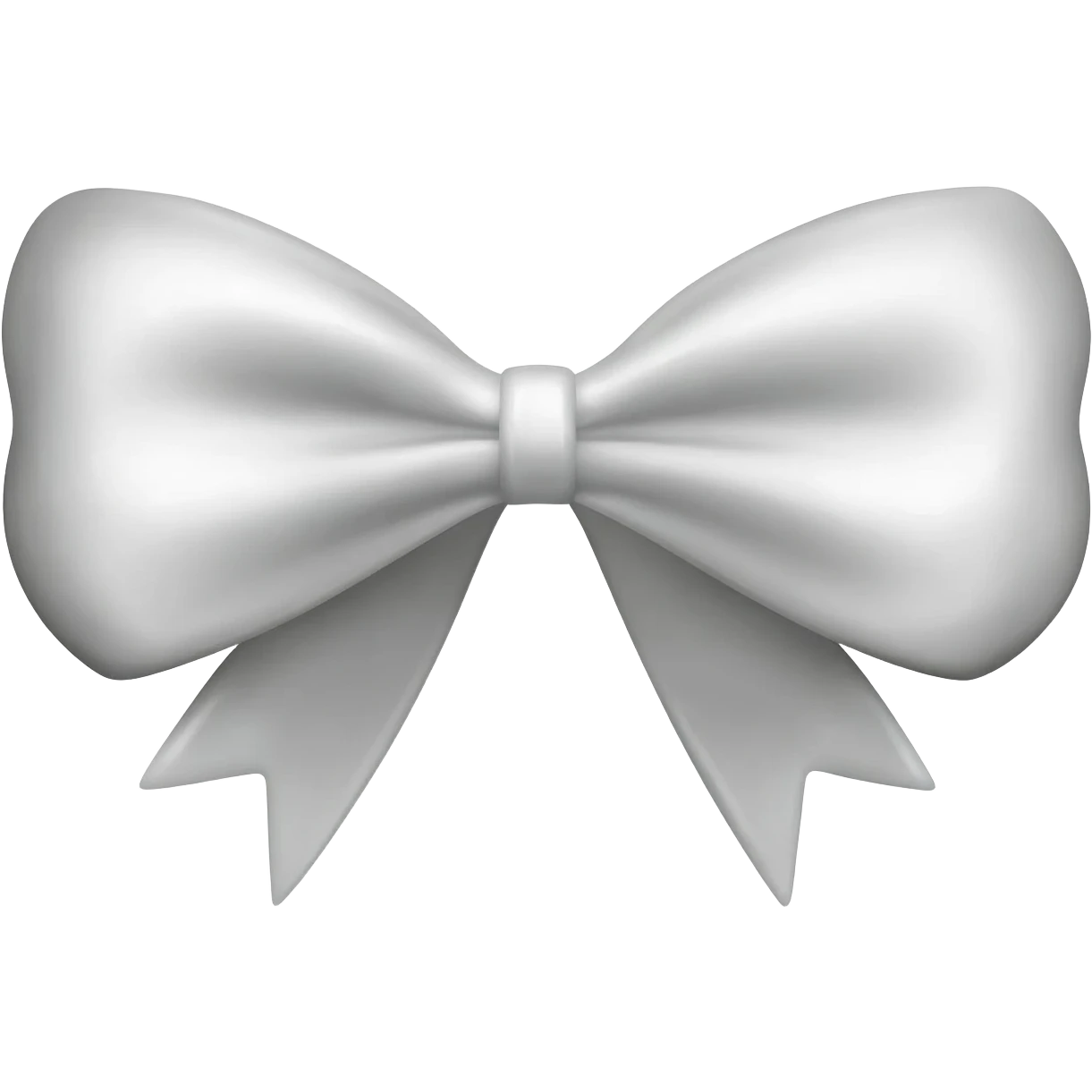 White bow emoji