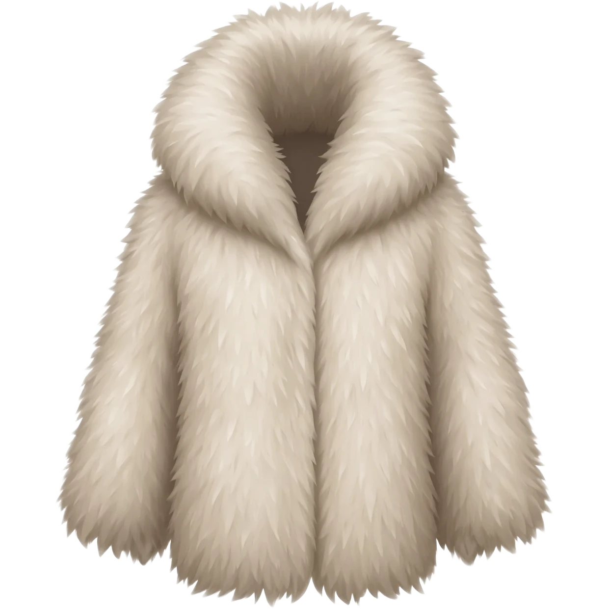 норковая Шуба женская, эмодзи emoji