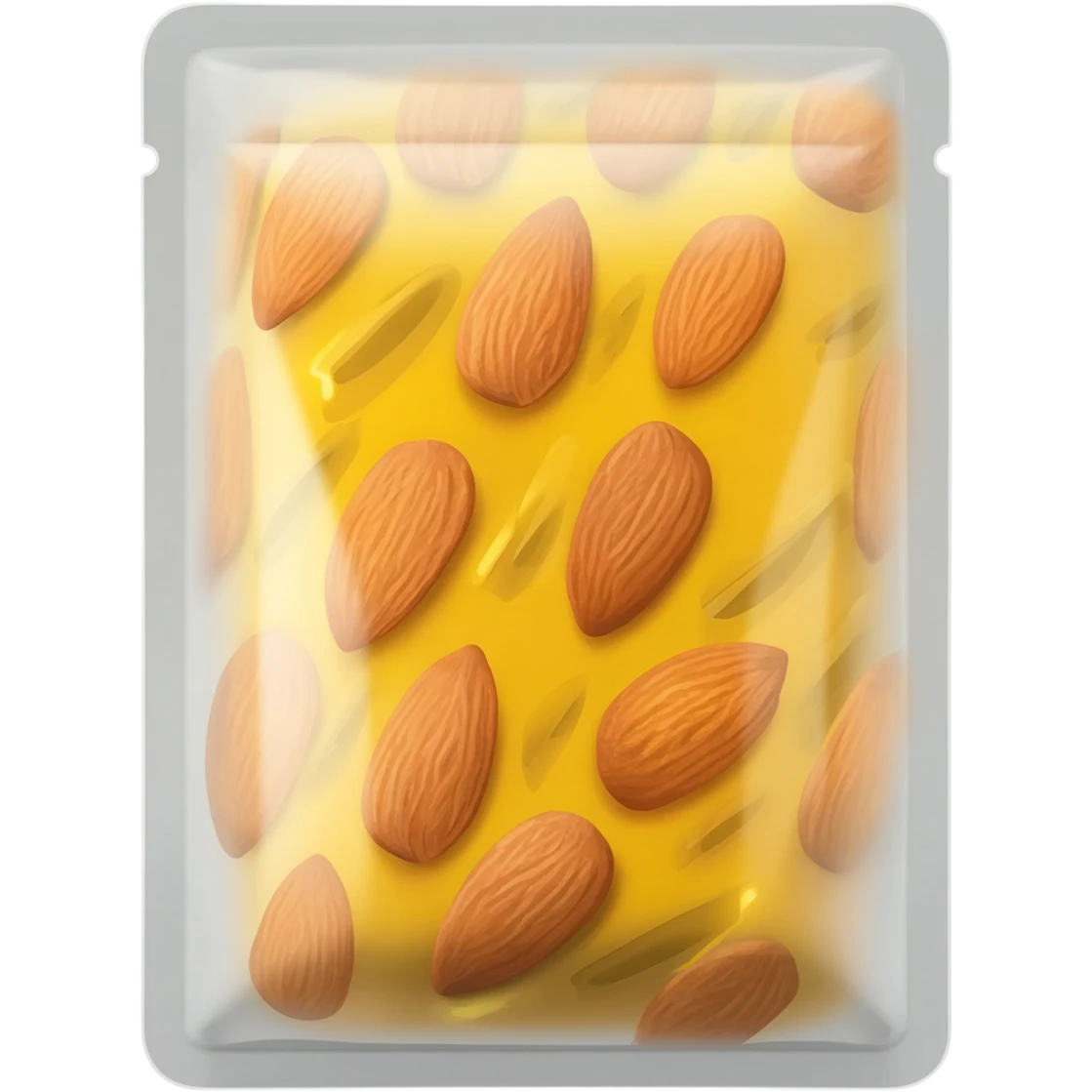 허니버터아몬드 190g 파우치를 아이폰 이모지로 만들어줘 emoji