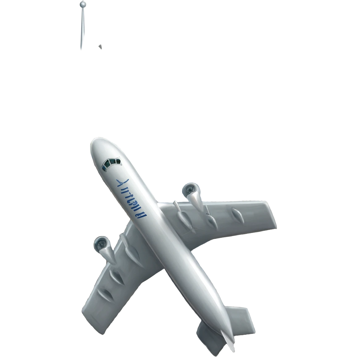 самолёт который врезается в башни близнецы в нью-йорке emoji