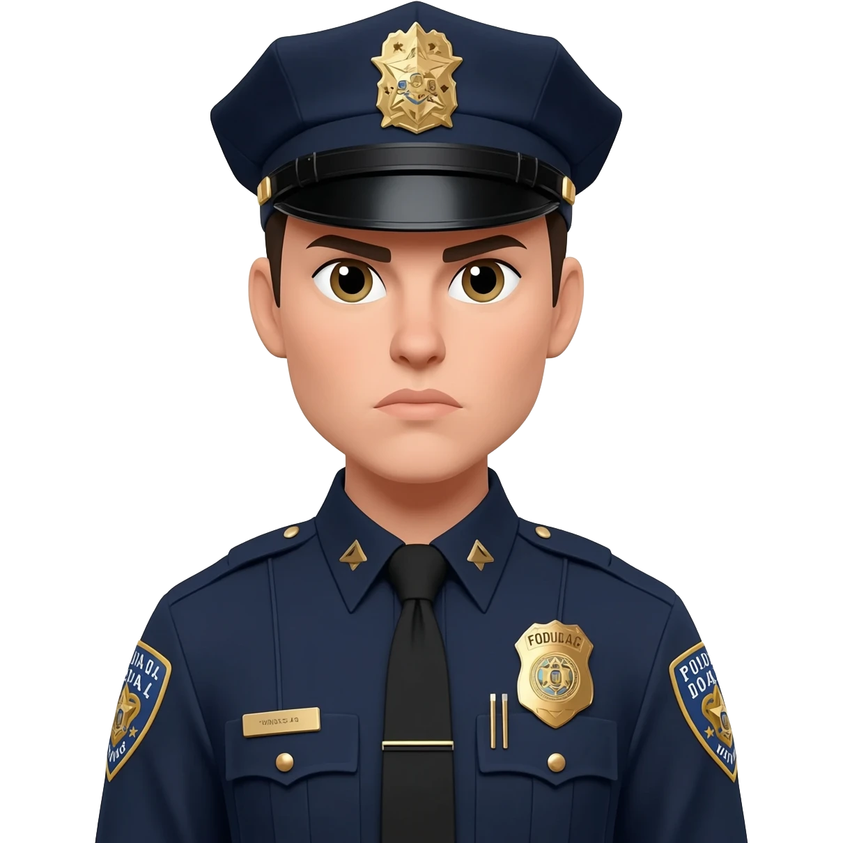 Emoji de policia federal mujer emoji