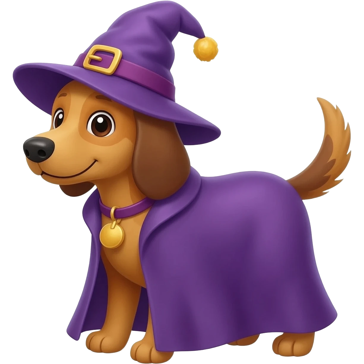 Dog wizard emoji