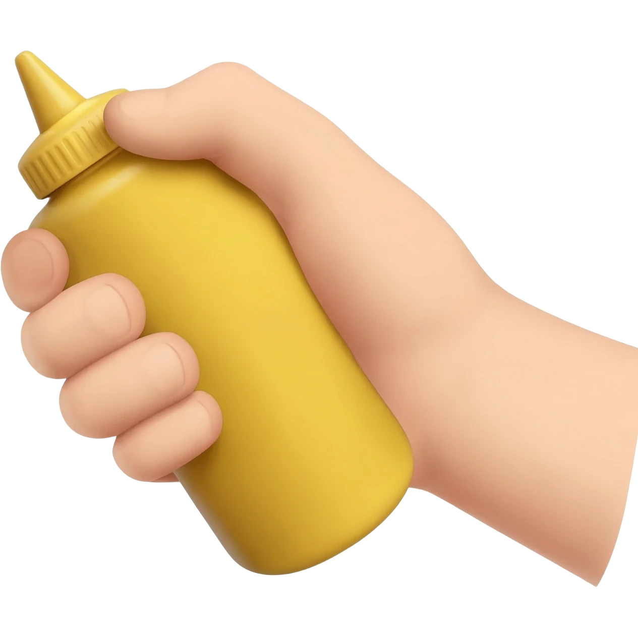 Mustard squirt emoji