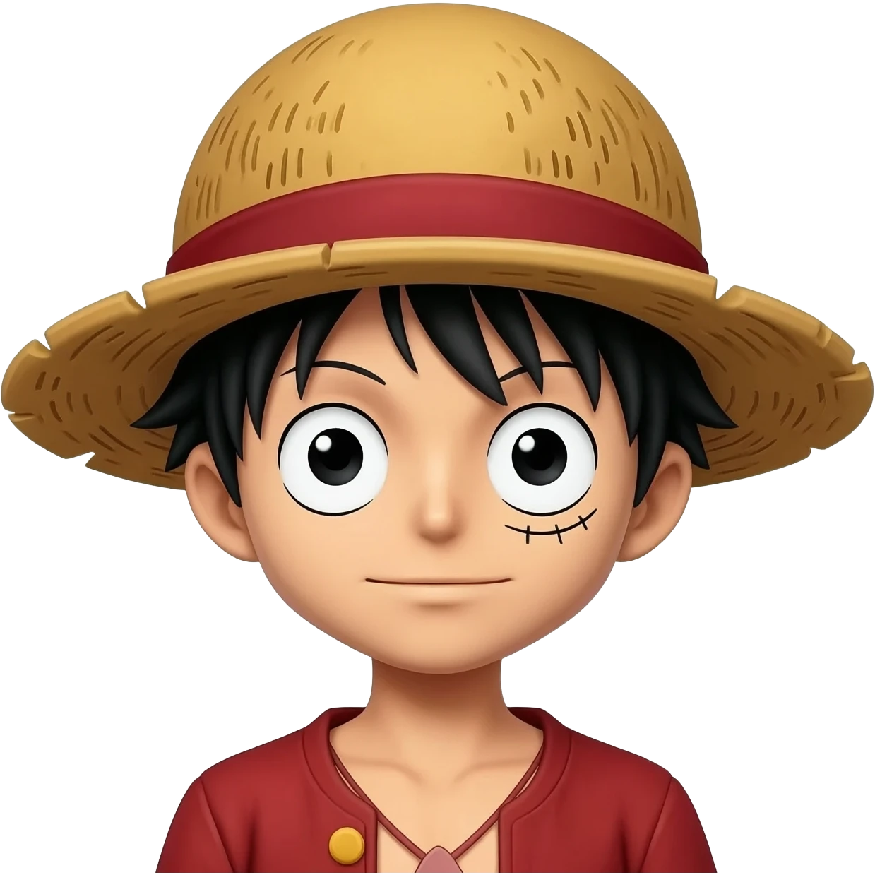 Luffy from one piece emoji