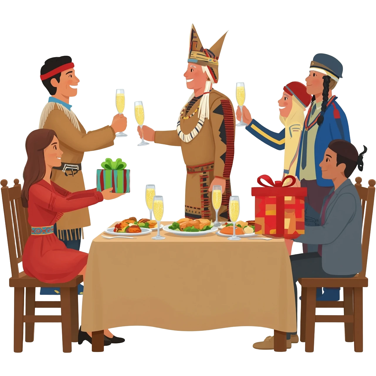 champagne potlatch emoji