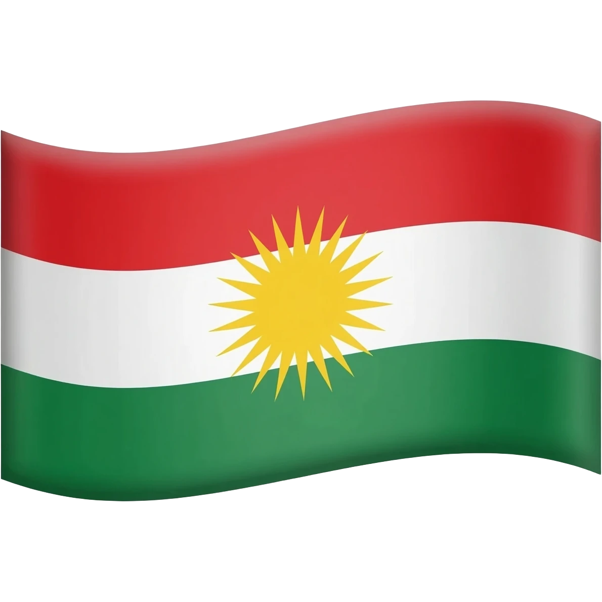 Kurdistan flag emoji