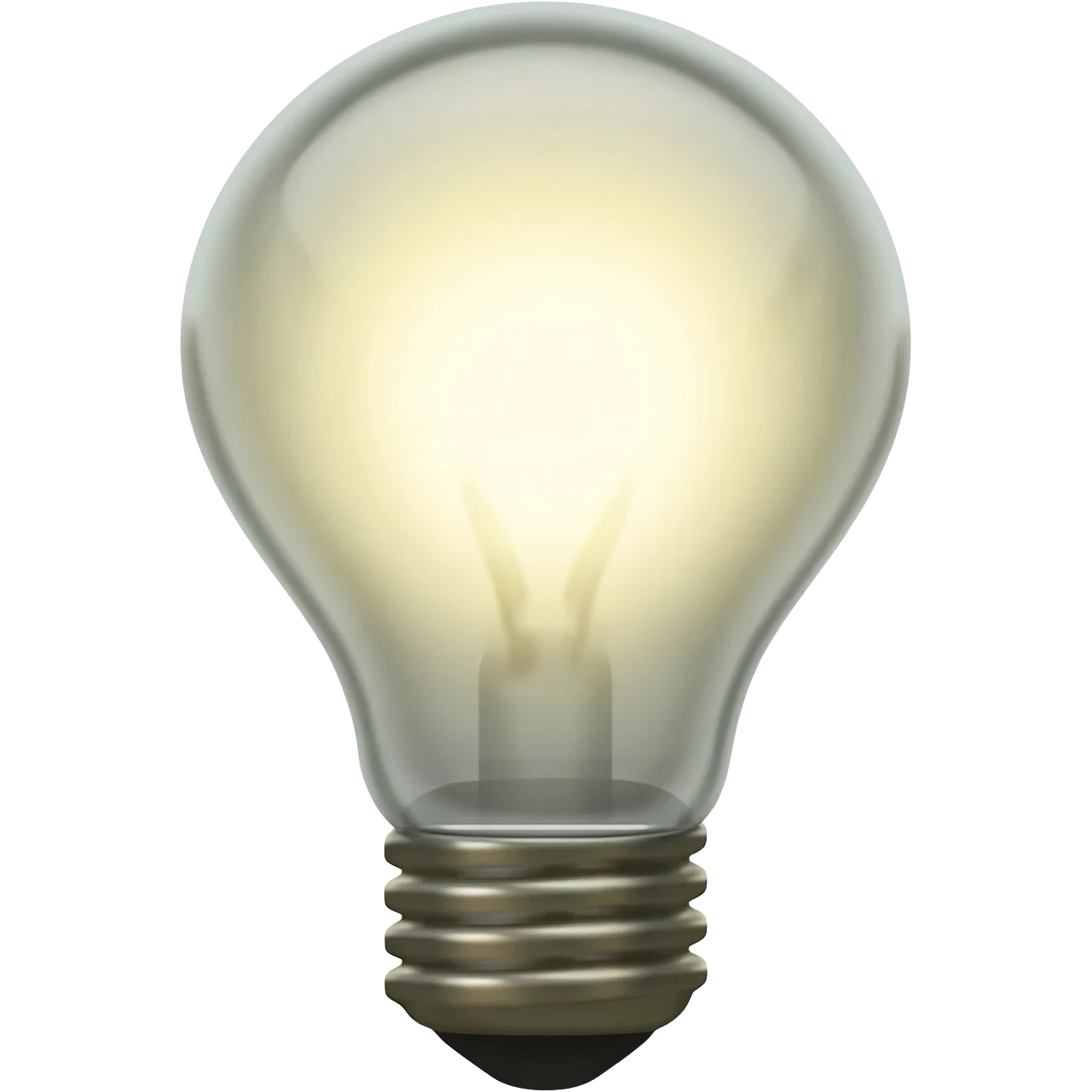 eco-friendly light bulb emoji