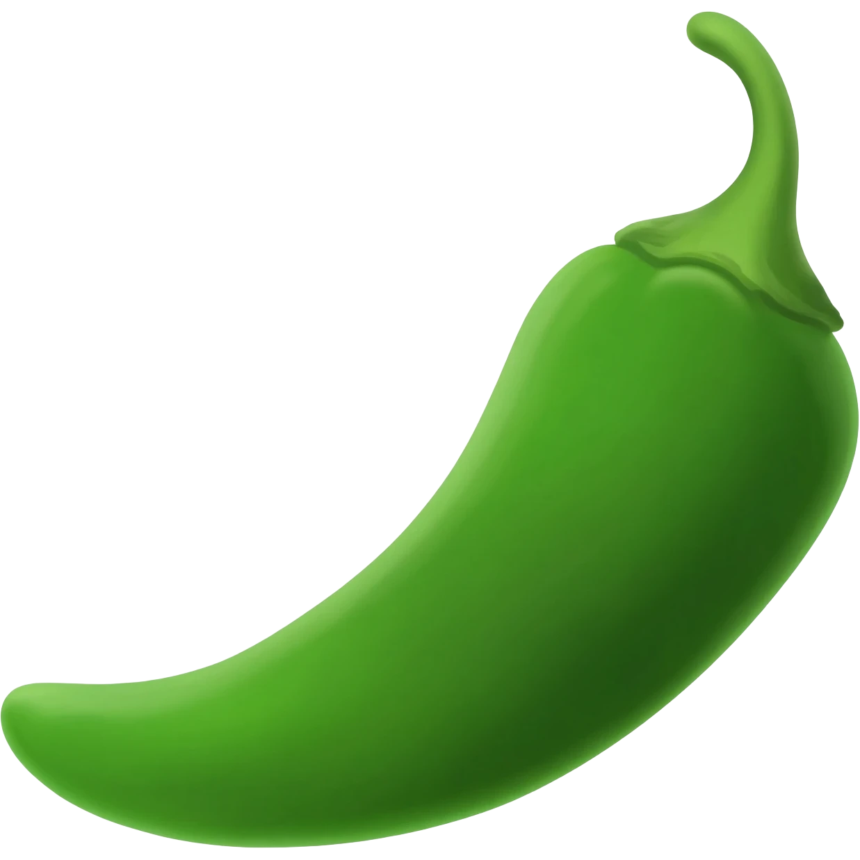 green chili pepper emoji