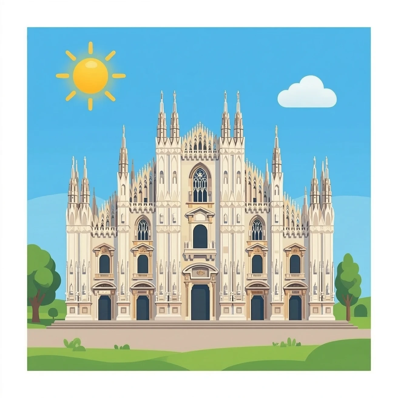 Duomo milano emoji
