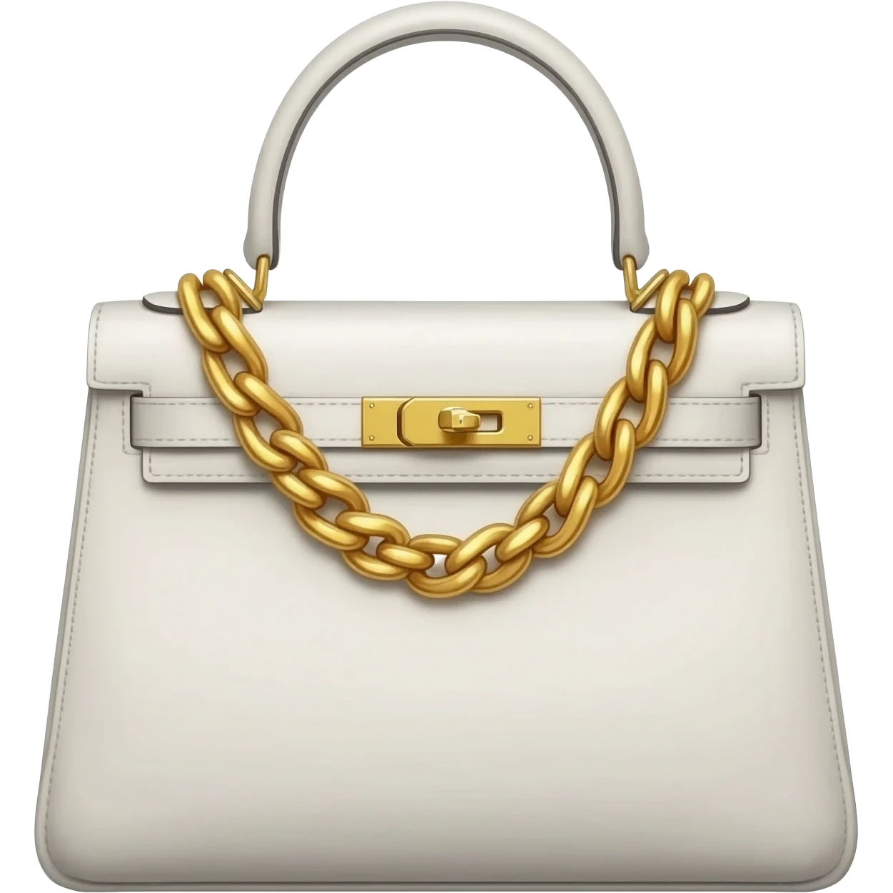 white birkin hermes bag emoji