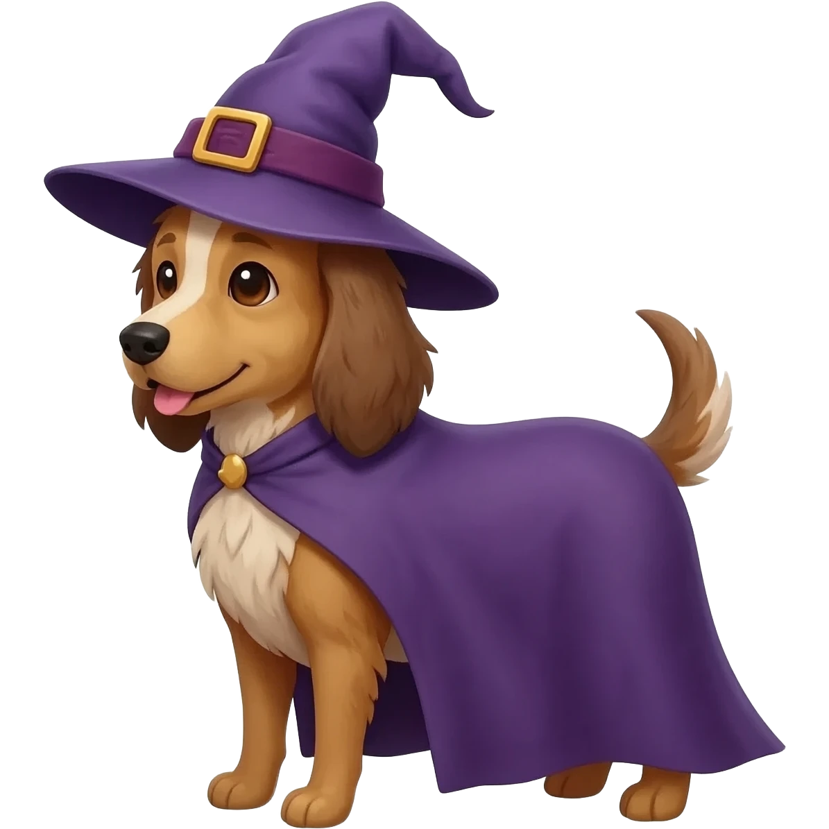Dog wizard emoji