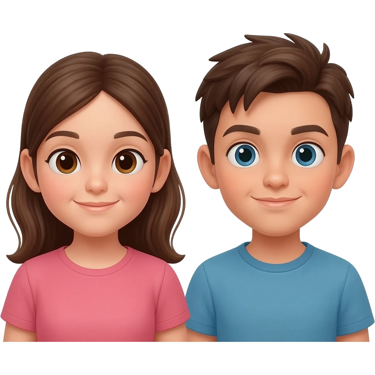 Girl and boy emoji