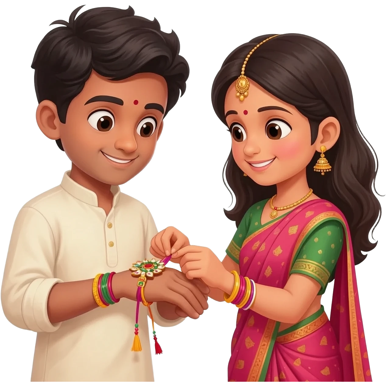 Rakhi for brother emoji