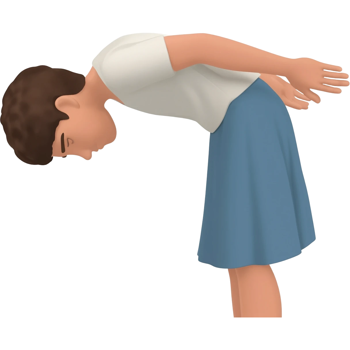 آن هاتواي ينحني على أي تنورة SFW emoji