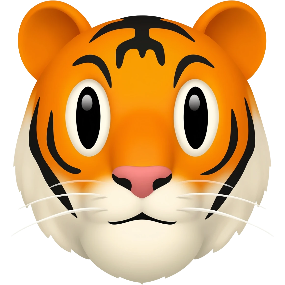 orange tiger emoji