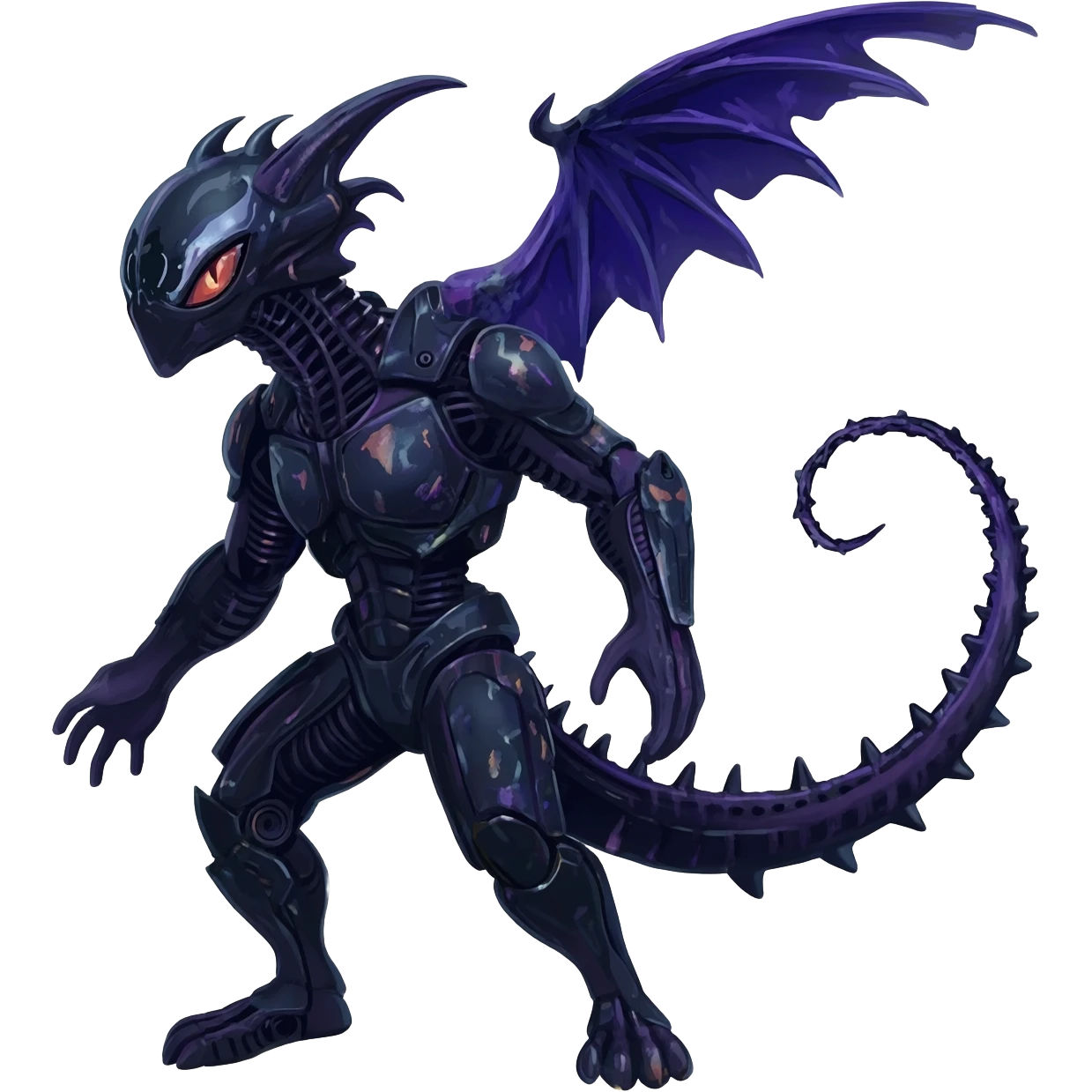 Venom-Xenomorph-Darkrai-Genesect-fusion  emoji
