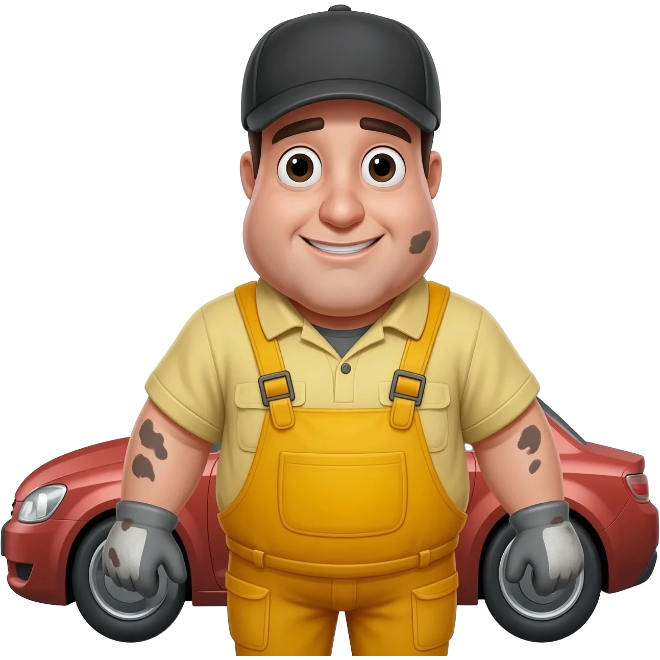 Fat mechanic emoji
