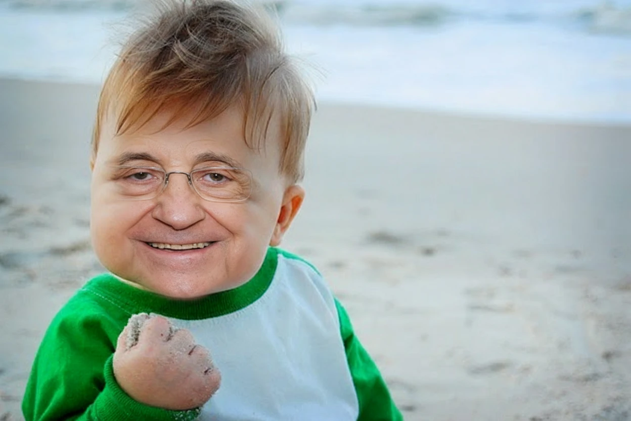 Замени лицо малыша на лицо мужчины, который на второй фотографии

Прозрачный фон emoji