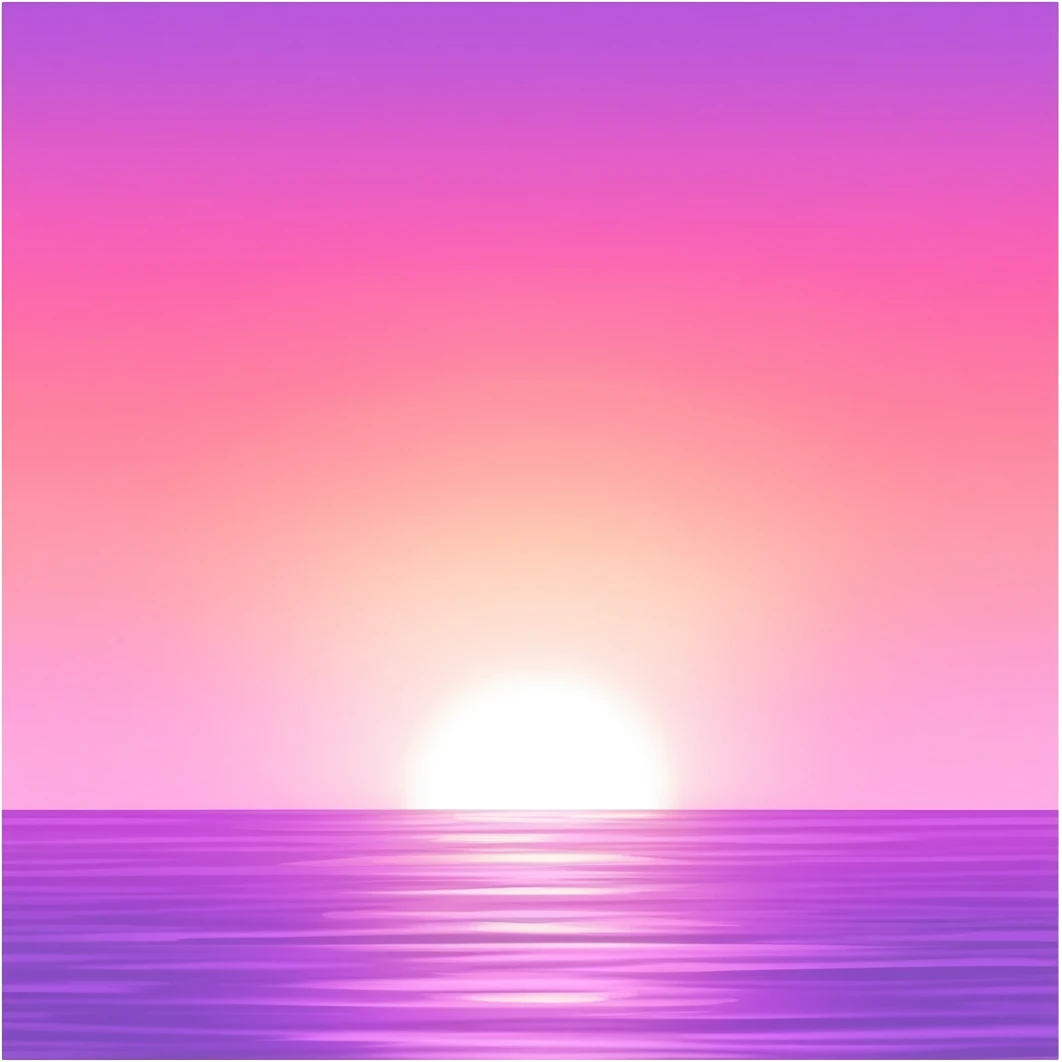 Shiny pastel rose-pink-lavender-violent-gradient sunset aesthetic realistic real life sunrise aesthetic decorations emoji