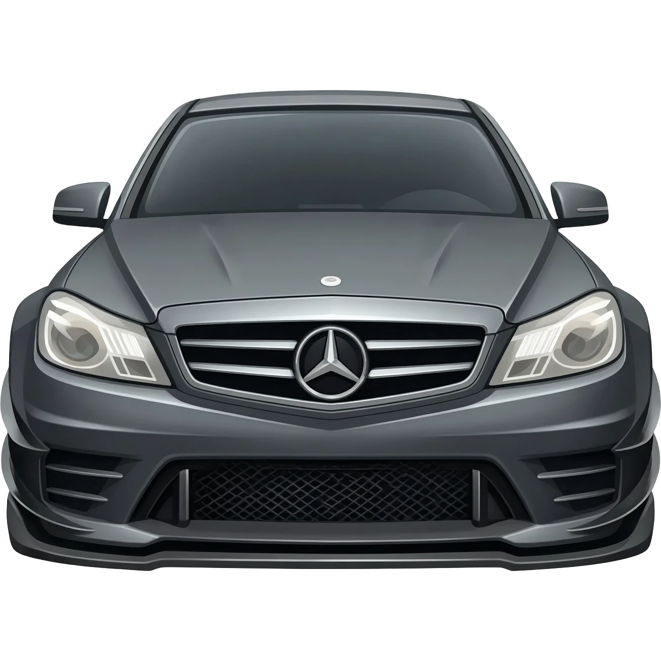 can you make me a modited amg c63 car emoji pls emoji