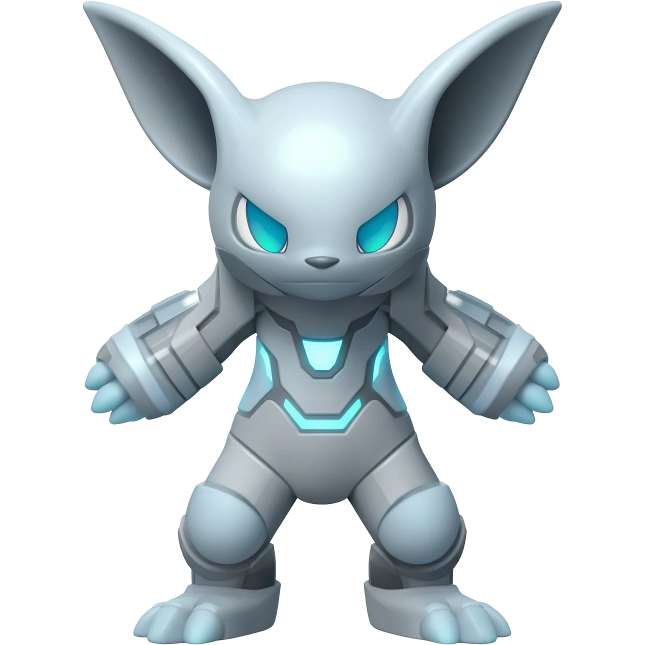 Futuristic Fakemon-creature emoji