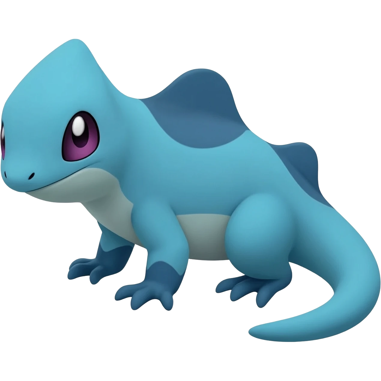 blue lizard fakemon emoji