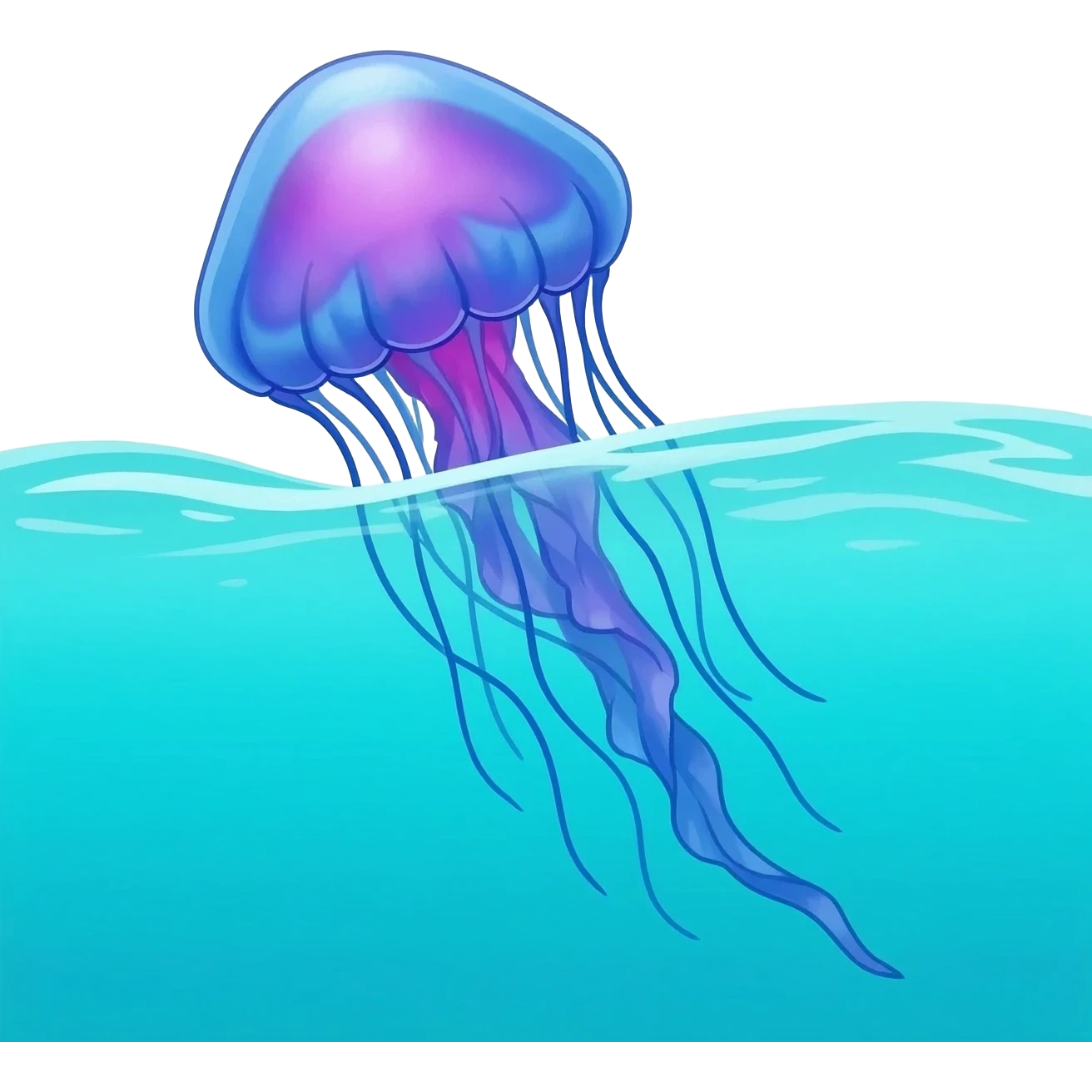 portuguese man o war png emoji