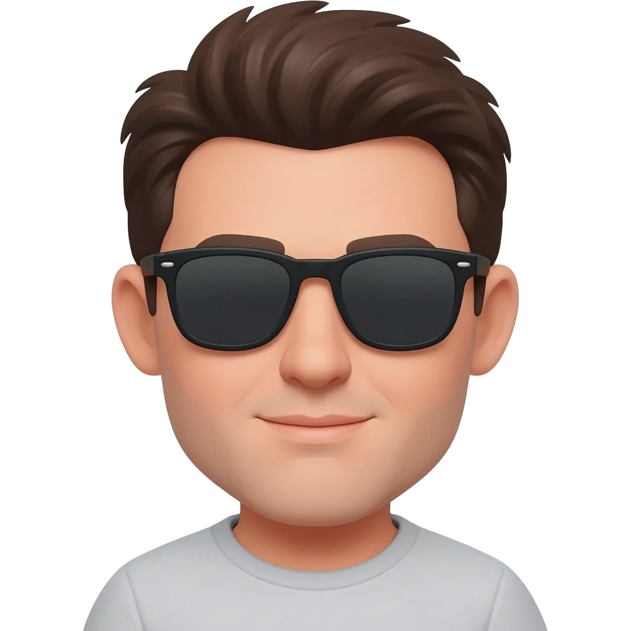 Homen de óculos escuros emoji