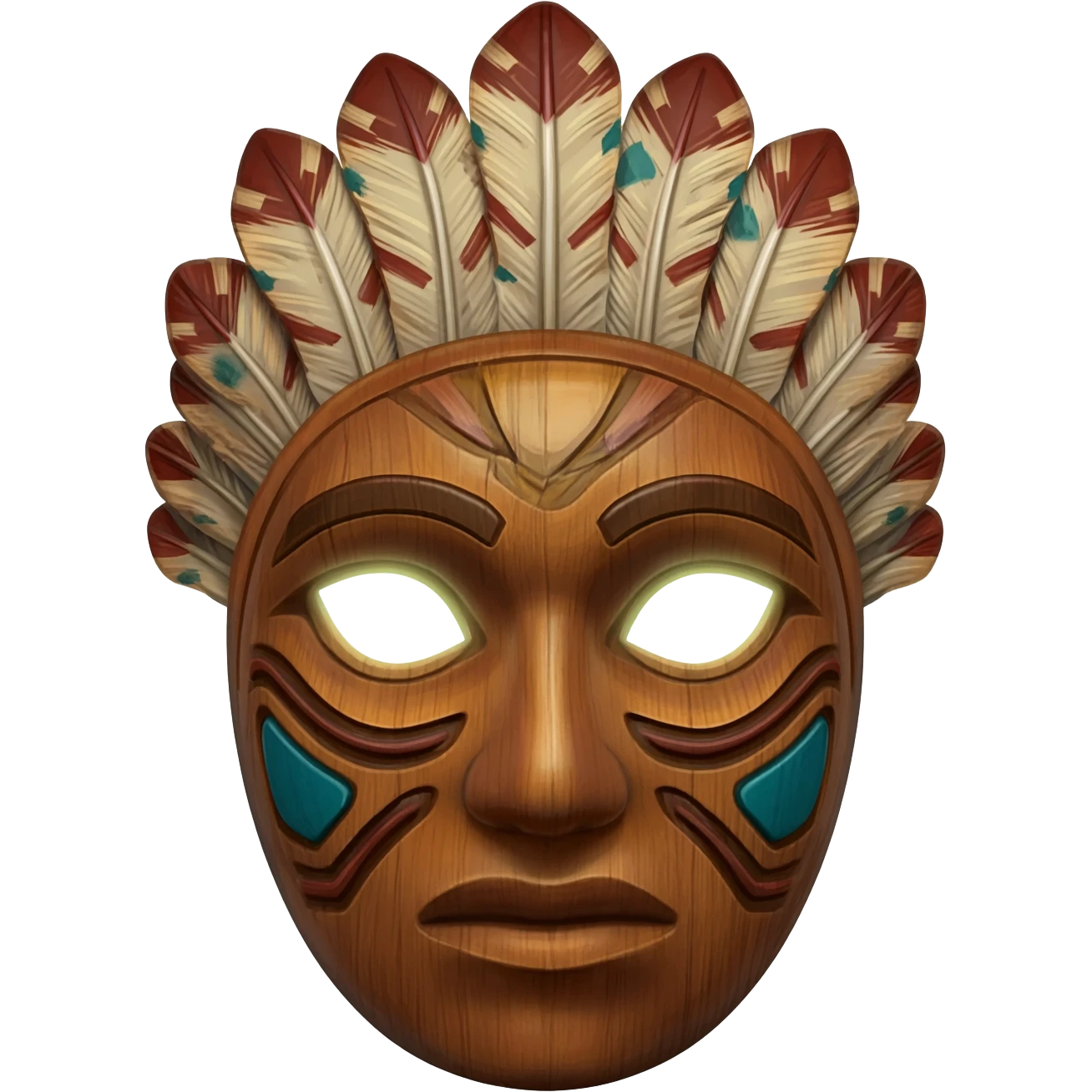A xaman mask emoji
